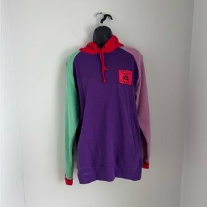 Teddy Fresh Multicolor Hoodie Size M